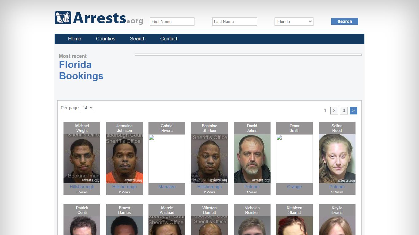 Florida Arrests and Inmate Search